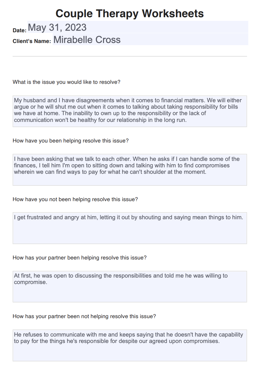 Free Printable Couples Therapy Worksheets Worksheets Library Free Printable Couples Therapy Worksheets Worksheets Library