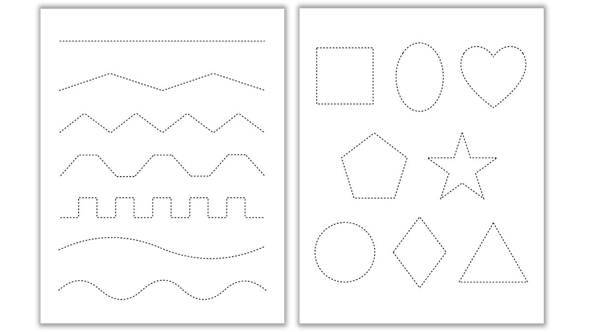 Free Tracing Cutting Worksheets The Craft at Home Family Free Tracing Cutting Worksheets The Craft at Home Family