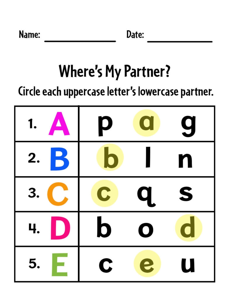 letter identification worksheets letter identification worksheets
