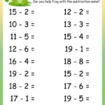 Grade 1 Subtraction Worksheets Free Math Worksheets