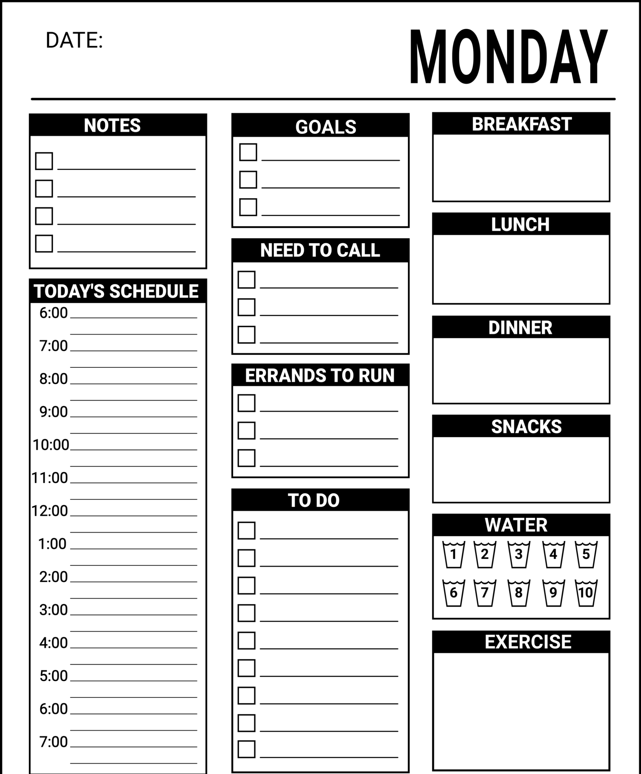 How To Get More Done With Time Management Worksheets How To Get More Done With Time Management Worksheets