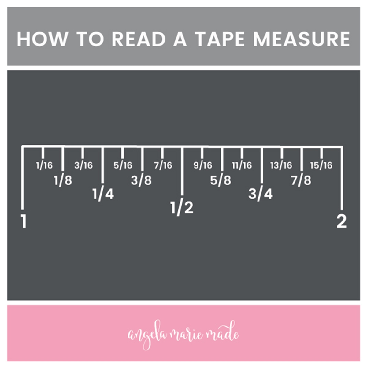 How To Read A Tape Measure The Easy Way Free Printable Angela Worksheets Library