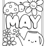 May Coloring Pages Cute Coloring Pages For Kids