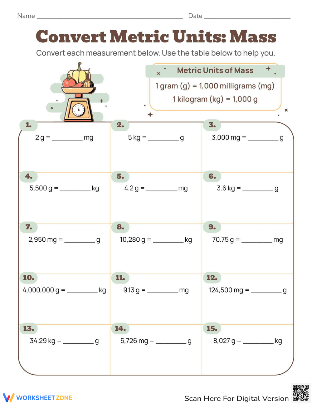 mg g and kg worksheet mg g and kg worksheet