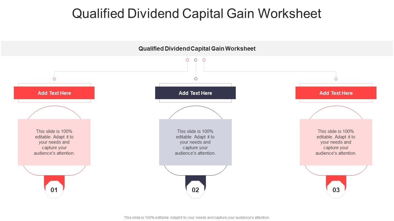 qualified dividend and capital gain worksheet