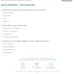 Quiz Worksheet Trait Perspective Study