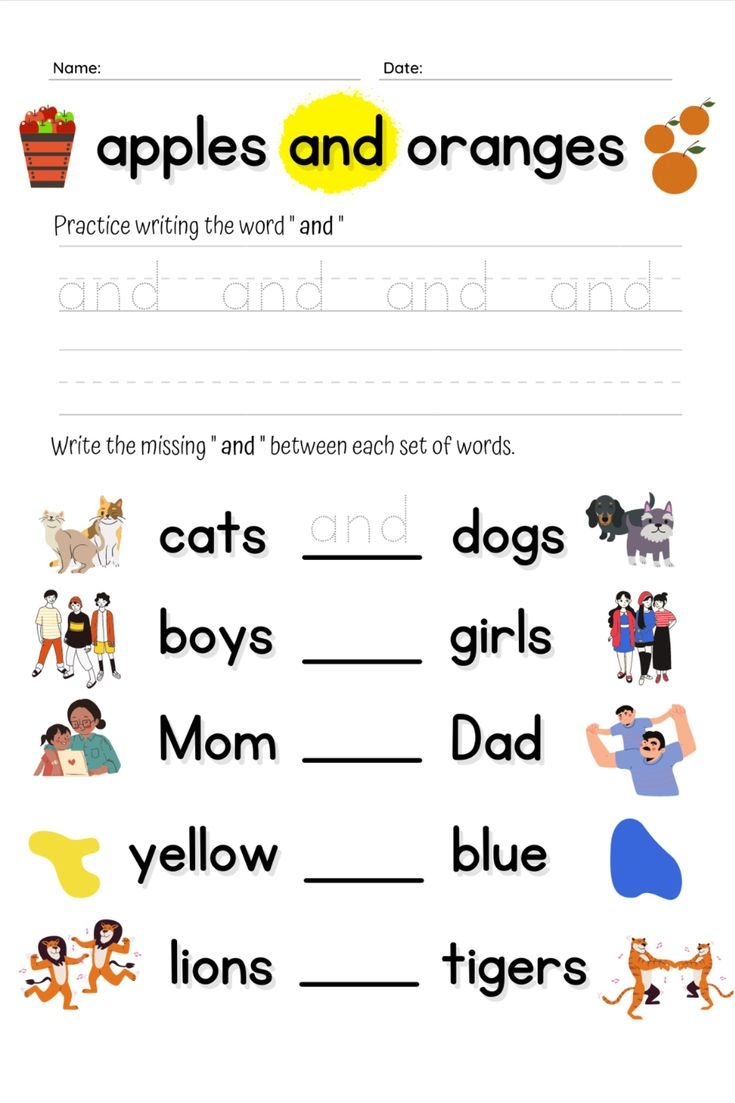 Sight Word And Tracing Practice ESL Worksheet