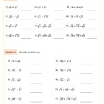 Simplifying Radicals By Rationalizing Worksheet PDF Printable Algebra Worksheet Cazoom Math