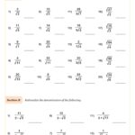 Simplifying Radicals By Rationalizing Worksheet PDF Printable Algebra Worksheet Cazoom Math