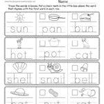 Summer Rhyming Worksheet Free Printable Digital PDF