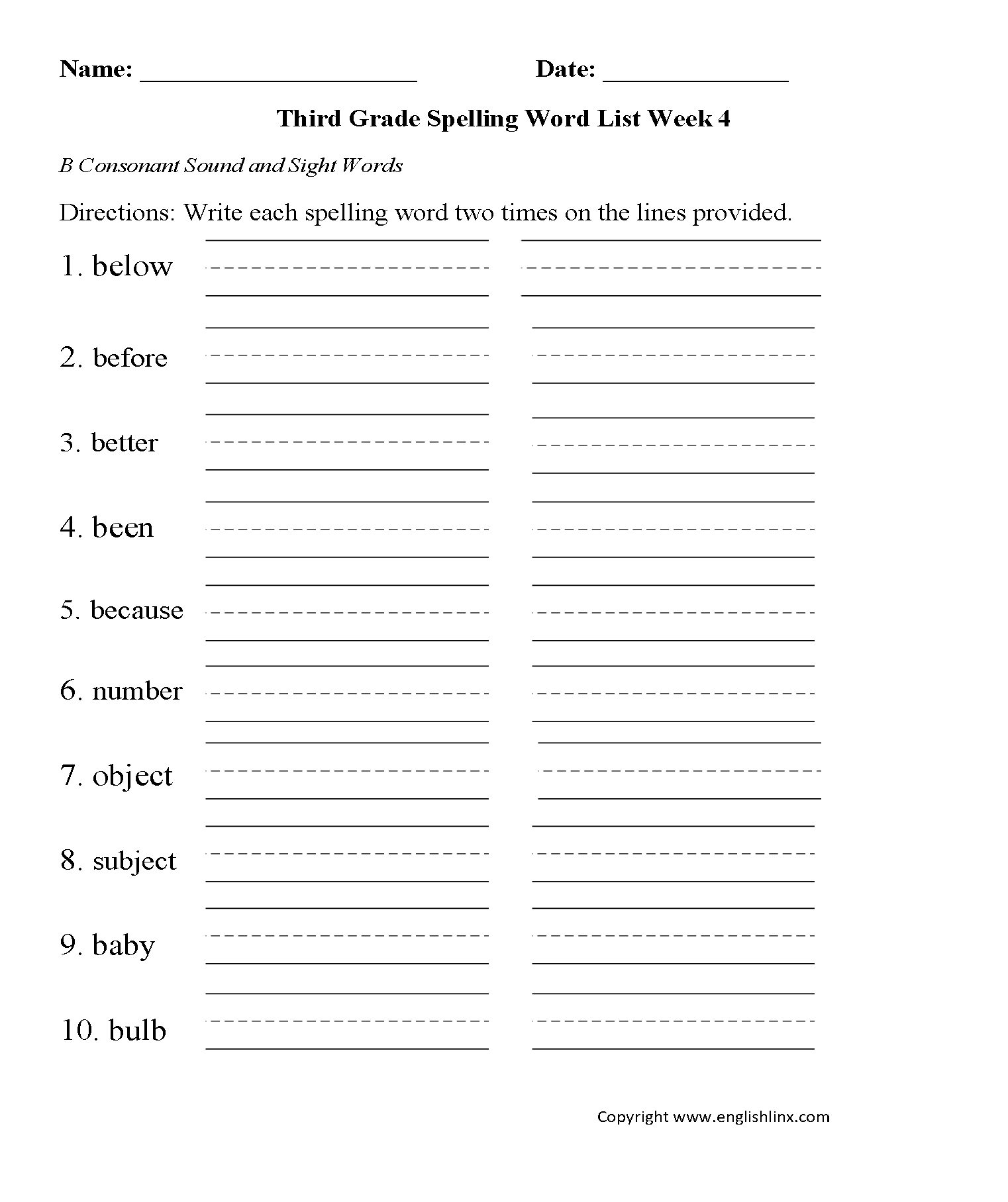 third grade worksheets third grade worksheets