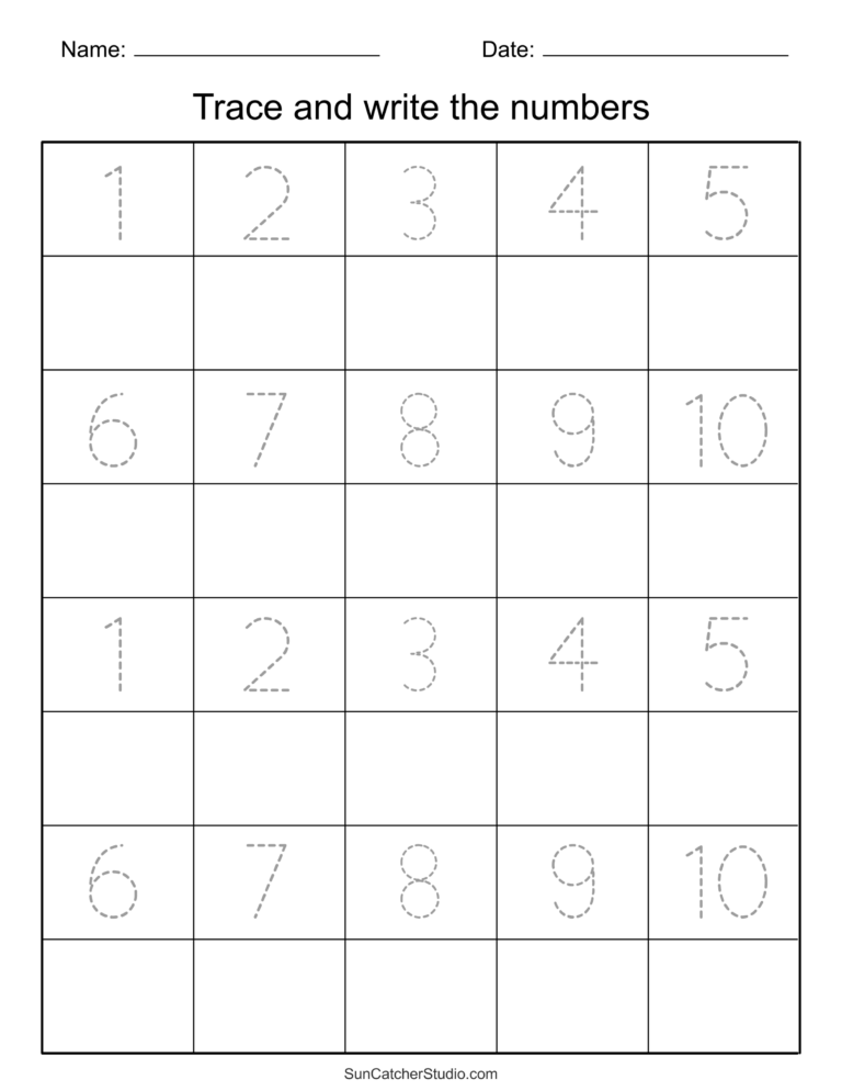 Tracing Numbers Free Printable Practice PDF Worksheets Free Printables Lettering SVG Files Tools Apps