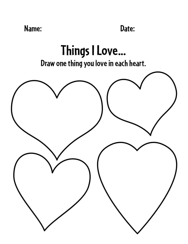 valentine's day worksheets