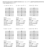 Worksheet Graphing Quadratics From Standard Form Fill Out Sign Online DocHub